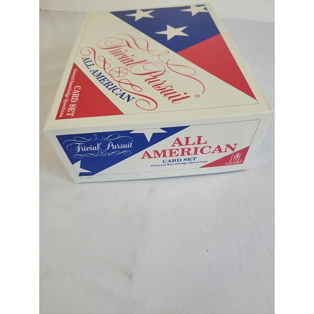 Vintage Parker Brothers Trivial Pursuit 1993 All American Card Set